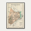 Frederiksberg Bydistrikt 1871 - Historisk bykort – billede 1