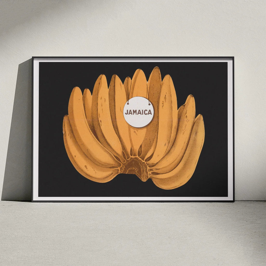 Jamaica - Vintage reklameplakat med bananer fra 1920 – billede 3
