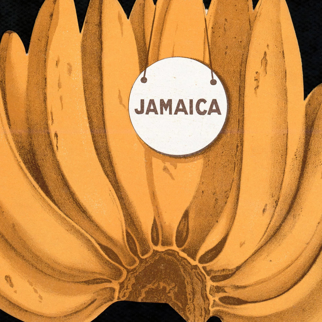 Jamaica - Vintage reklameplakat med bananer fra 1920 – billede 4