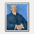 Johannes V. Jensen 1905 - Portræt af Valdemar Andersen - 50×60 cm – billede 1