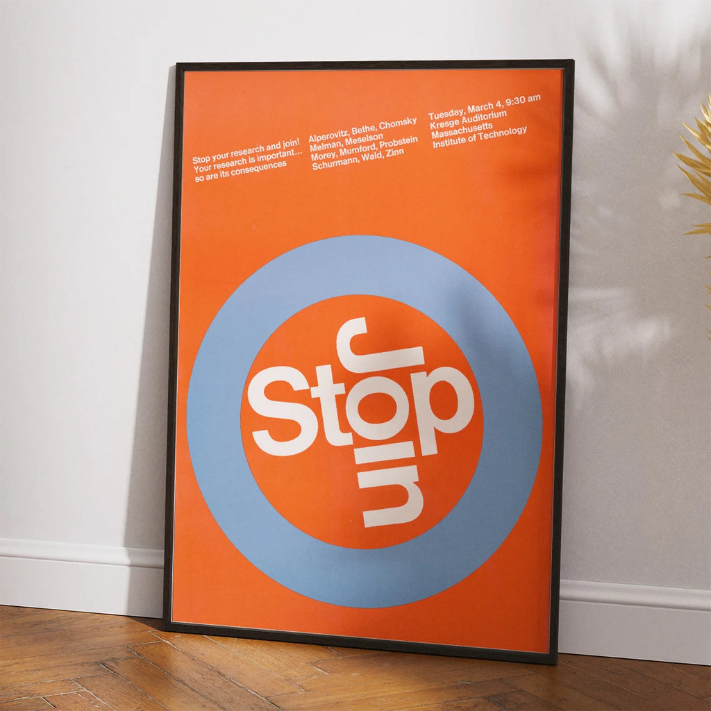 Stop - Join 1967 - Grafisk plakat af Dietmar Winkler – billede 2