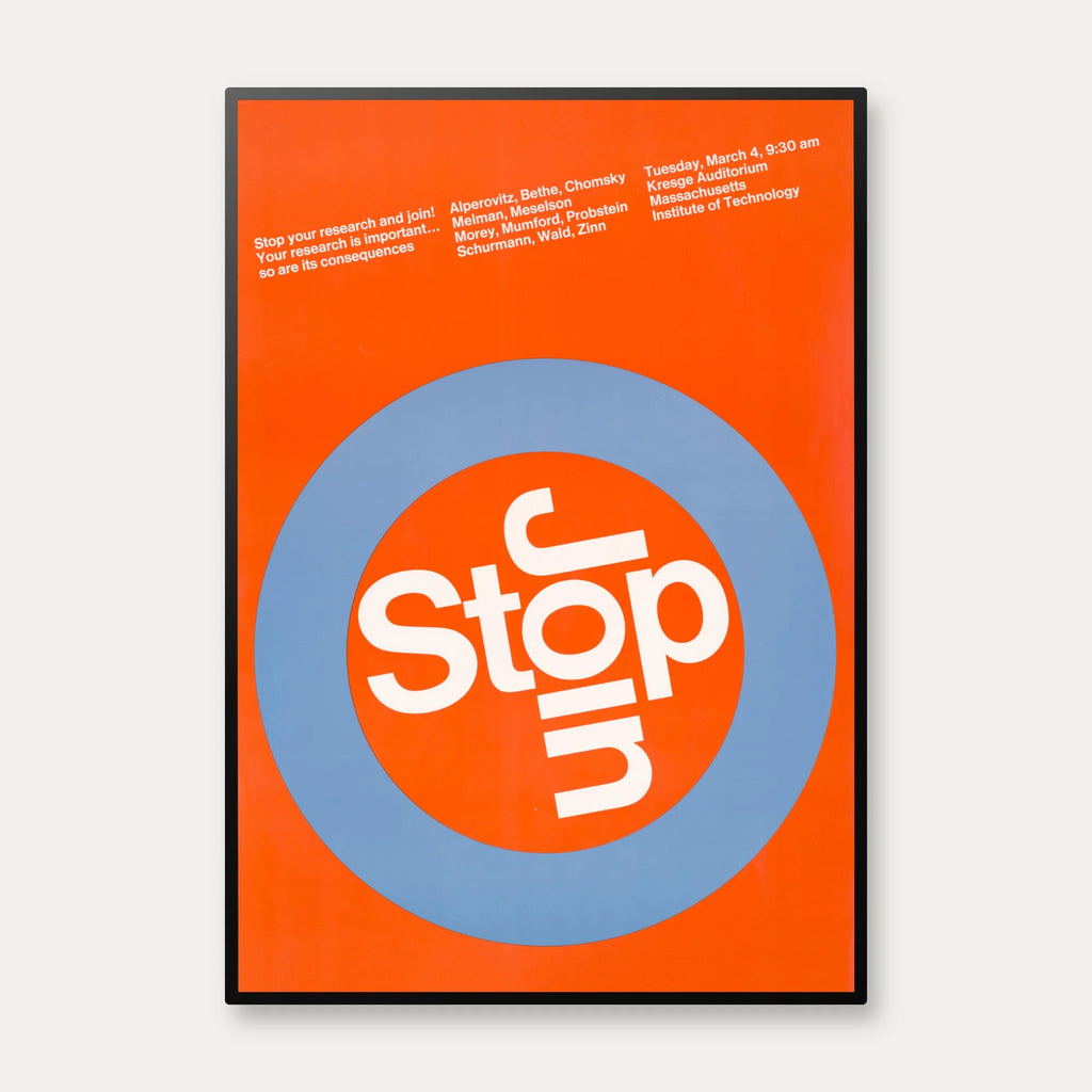 Stop - Join 1967 - Grafisk plakat af Dietmar Winkler – billede 1