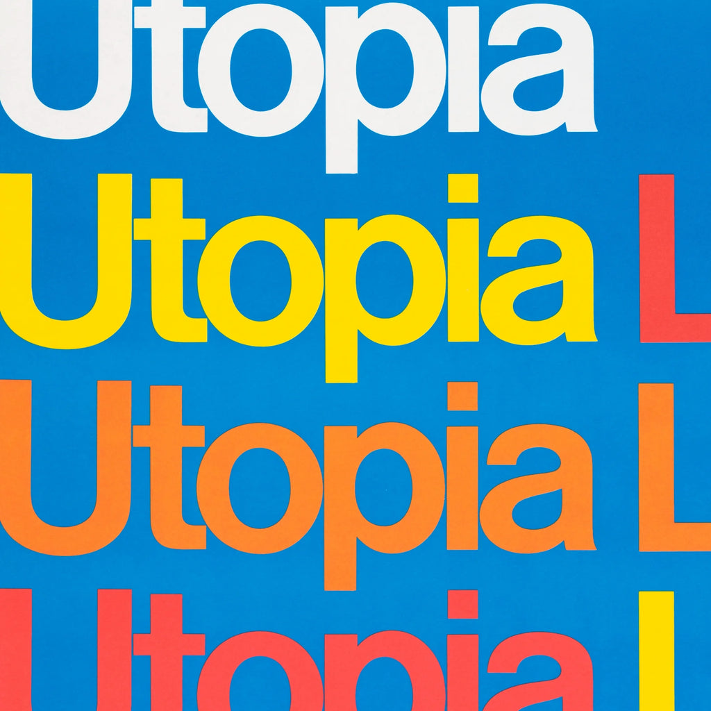 Utopia Ltd. 1969 - Vintage plakat af Dietmar Winkler – billede 4