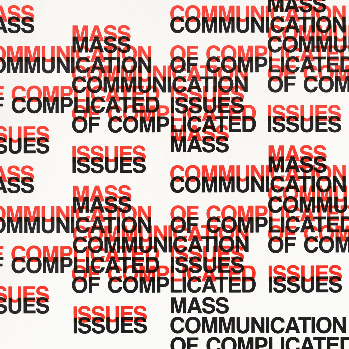 Mass Communication of Complicated Issues 1970 - Plakat af Dietmar Winkler – billede 4