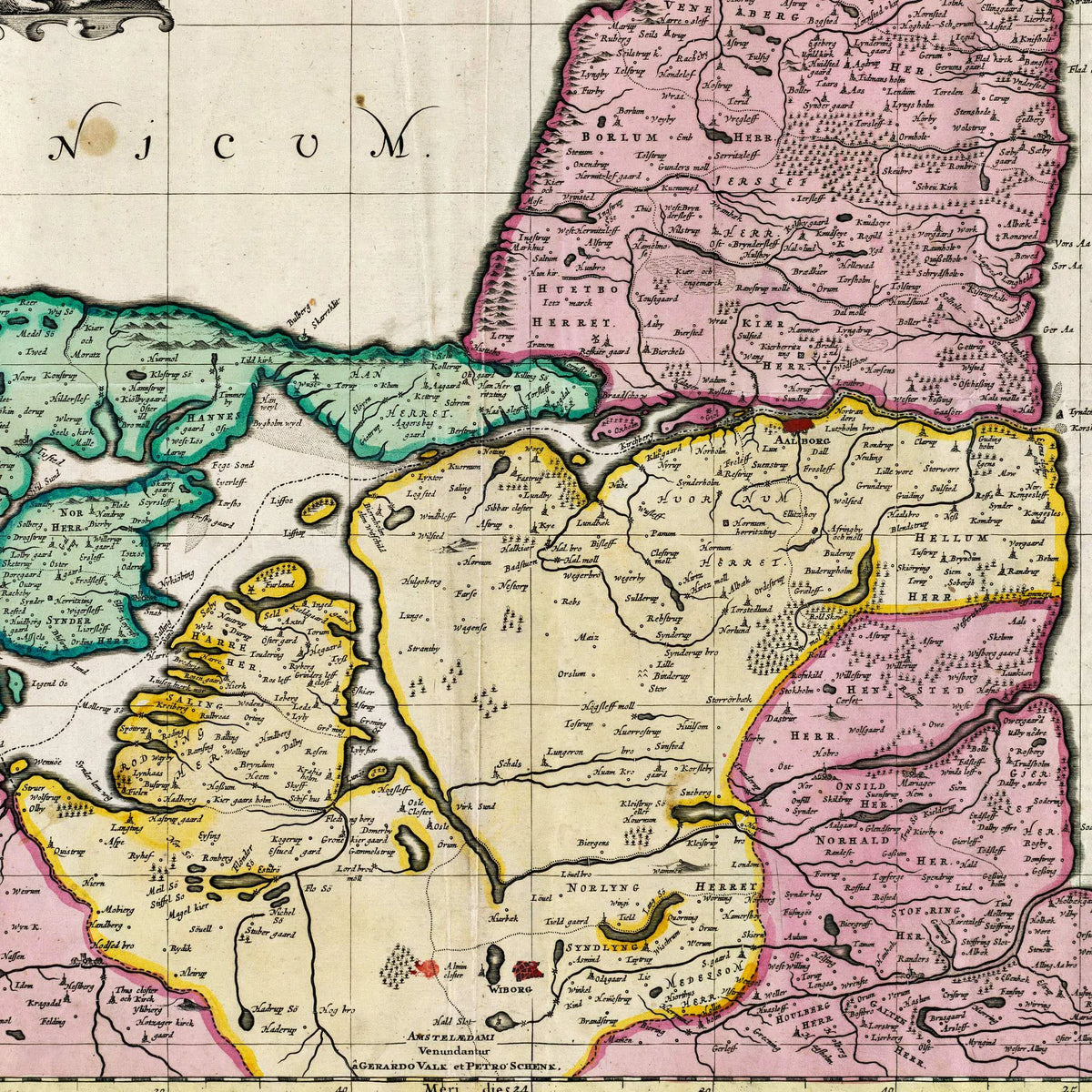 Aalborg og Viborg Stifter 1690 - Plakat – billede 4