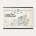 Den Danske Diakonissestiftelse 1876-1890 - Historisk kort – billede 1
