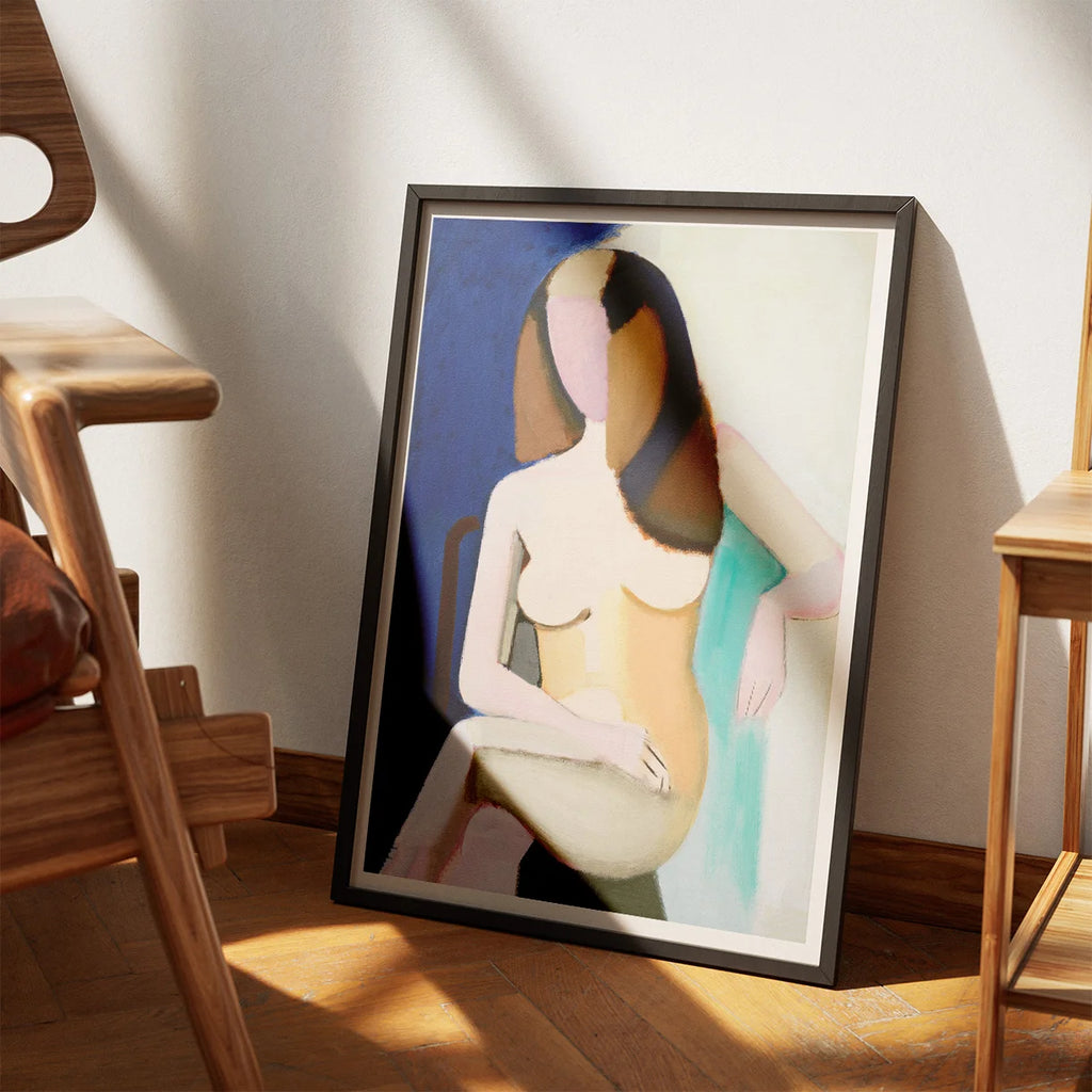 Siddende kvindelig model 1950 - Vilhelm Lundstrøm – billede 3