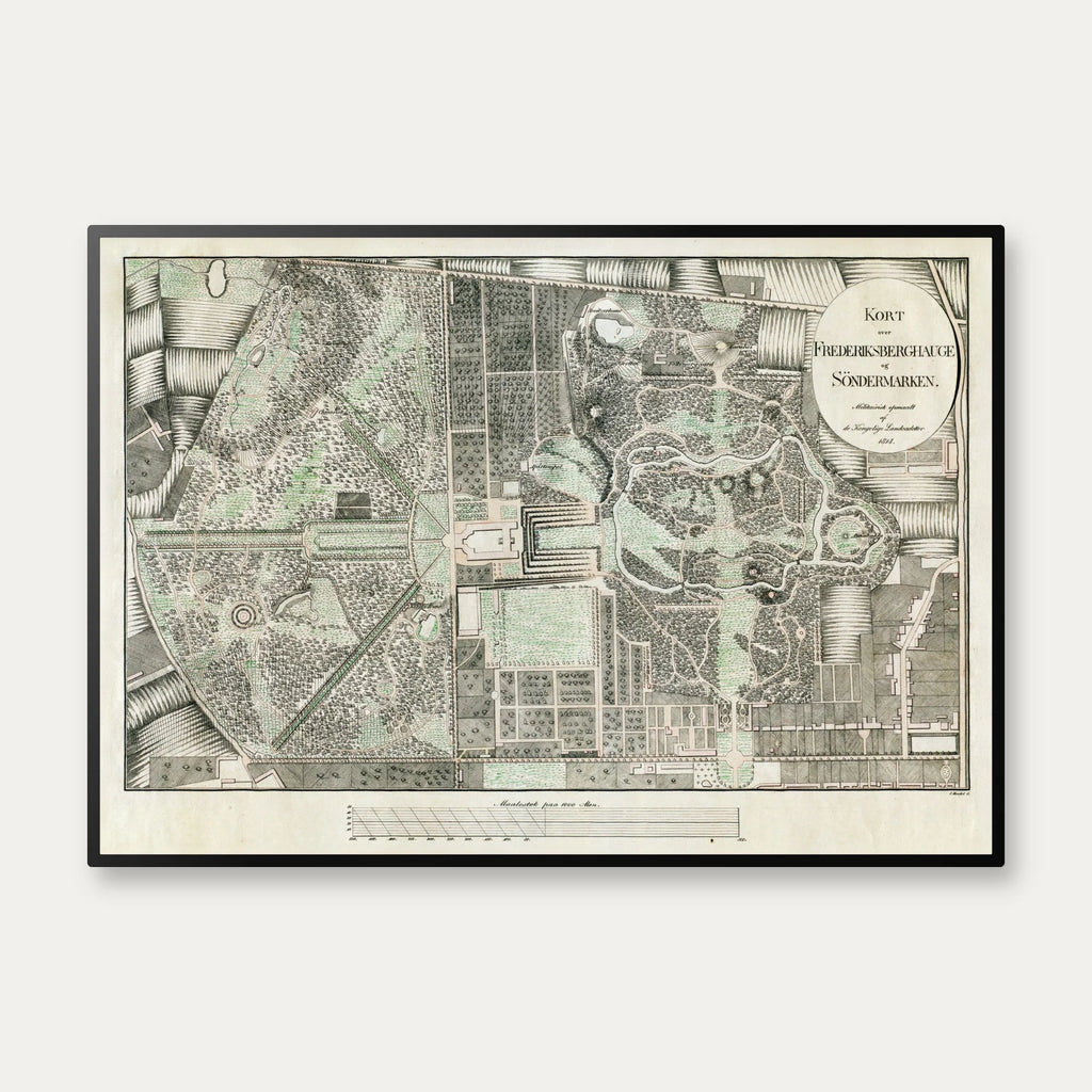 Frederiksberg Have & Søndermarken 1814 – billede 1