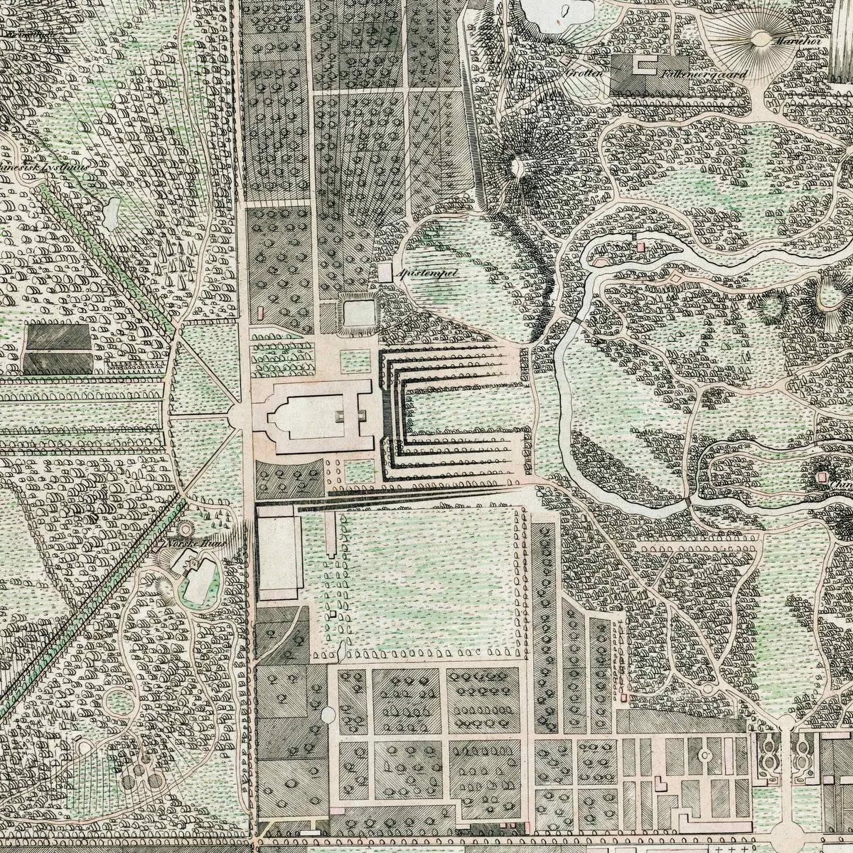 Frederiksberg Have & Søndermarken 1814 – billede 4