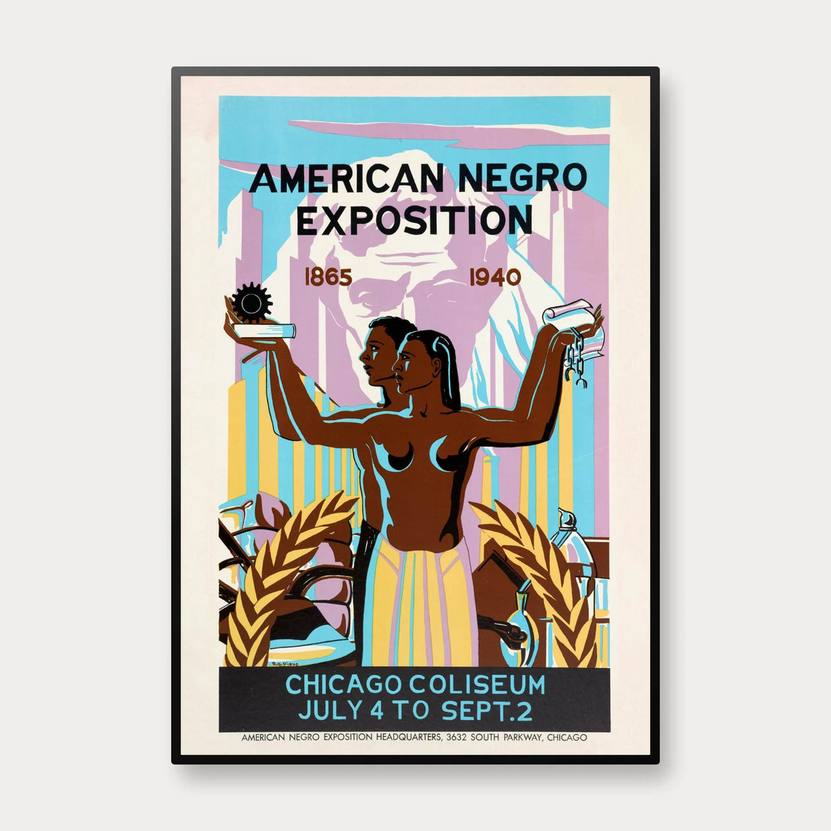 Chicago 1940 - American Negro Exposition – billede 1
