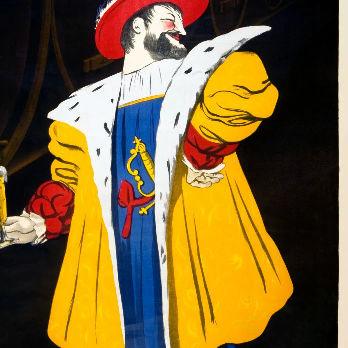 Fort-Carré 1912 - Ølreklame af Leonetto Cappiello – billede 4