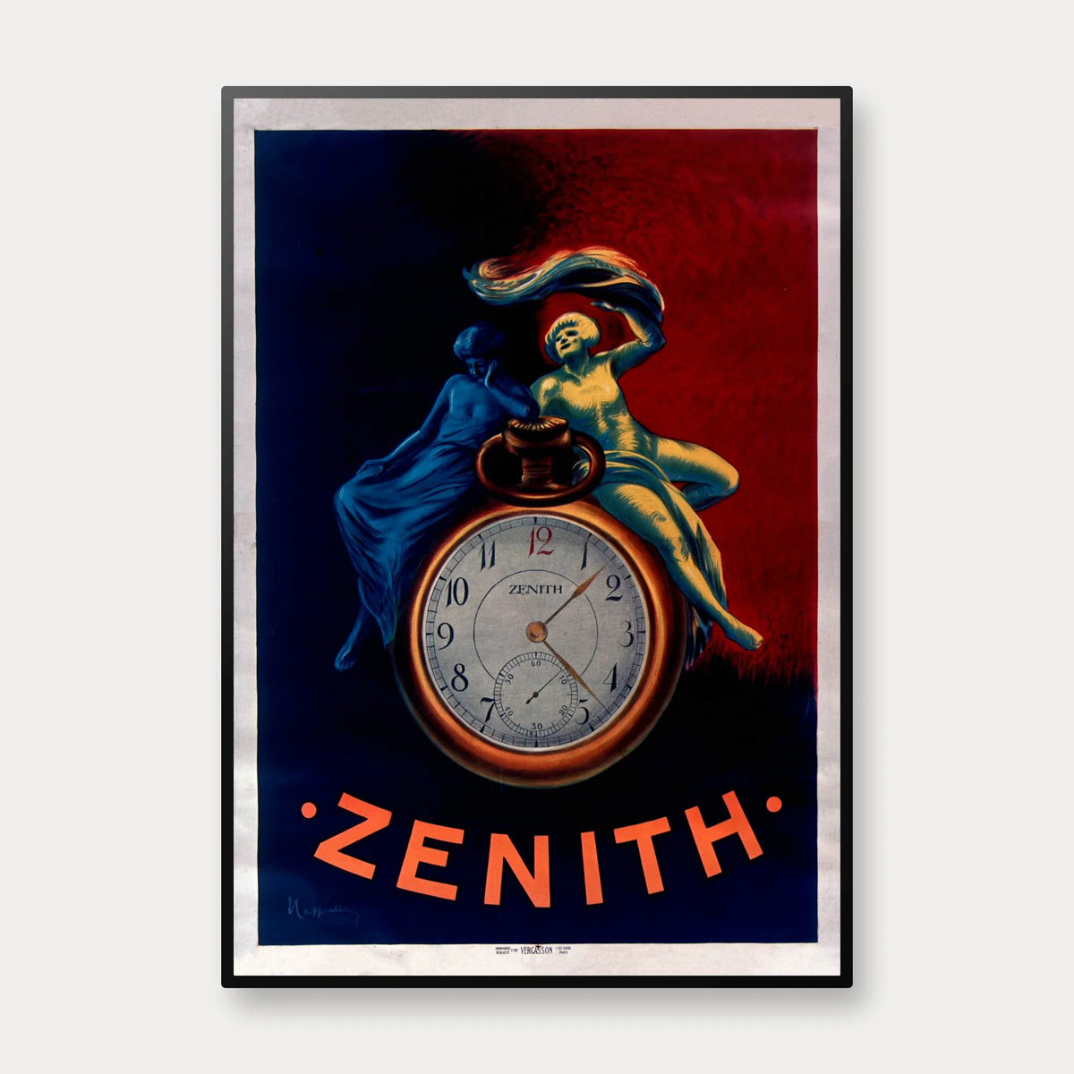 Zénith 1912 - Urreklame af Leonetto Cappiello – billede 1