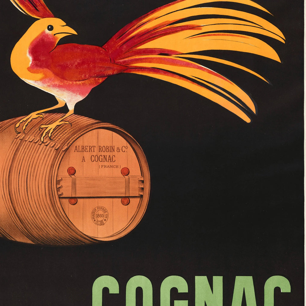 Cognac Albert Robin 1908 - Leonetto Cappiello – billede 4