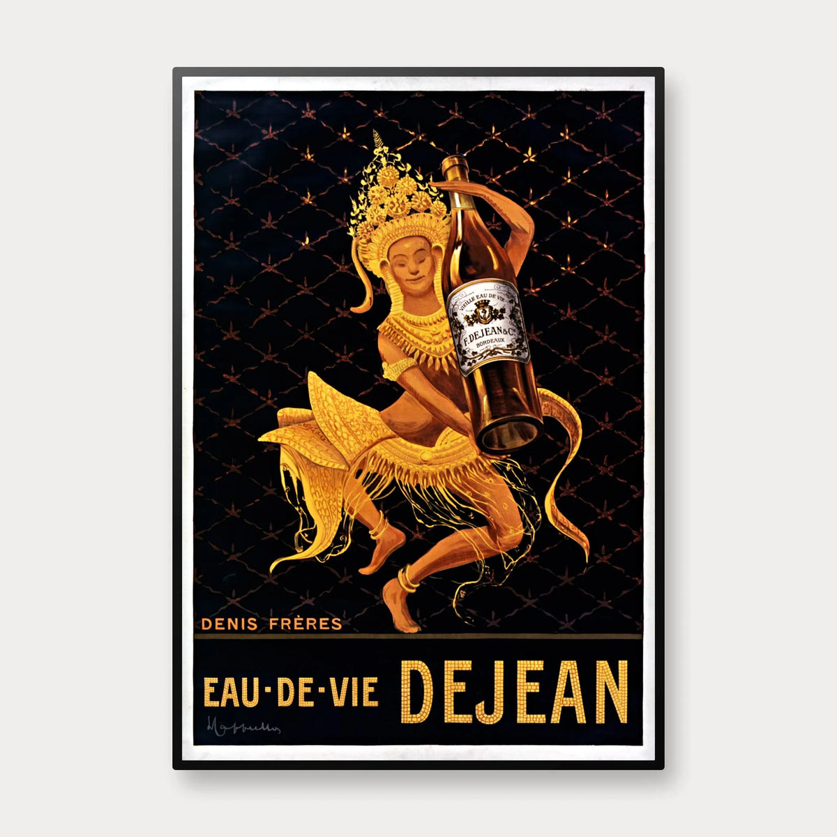 Eau de vie Dejean 1912 - Leonetto Cappiello – billede 1