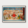 Aida 1908 - Historisk operaplakat – billede 1
