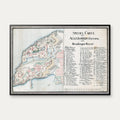 Aggershuus Fæstning 1780 - Speciel Carte fra Norge – billede 1