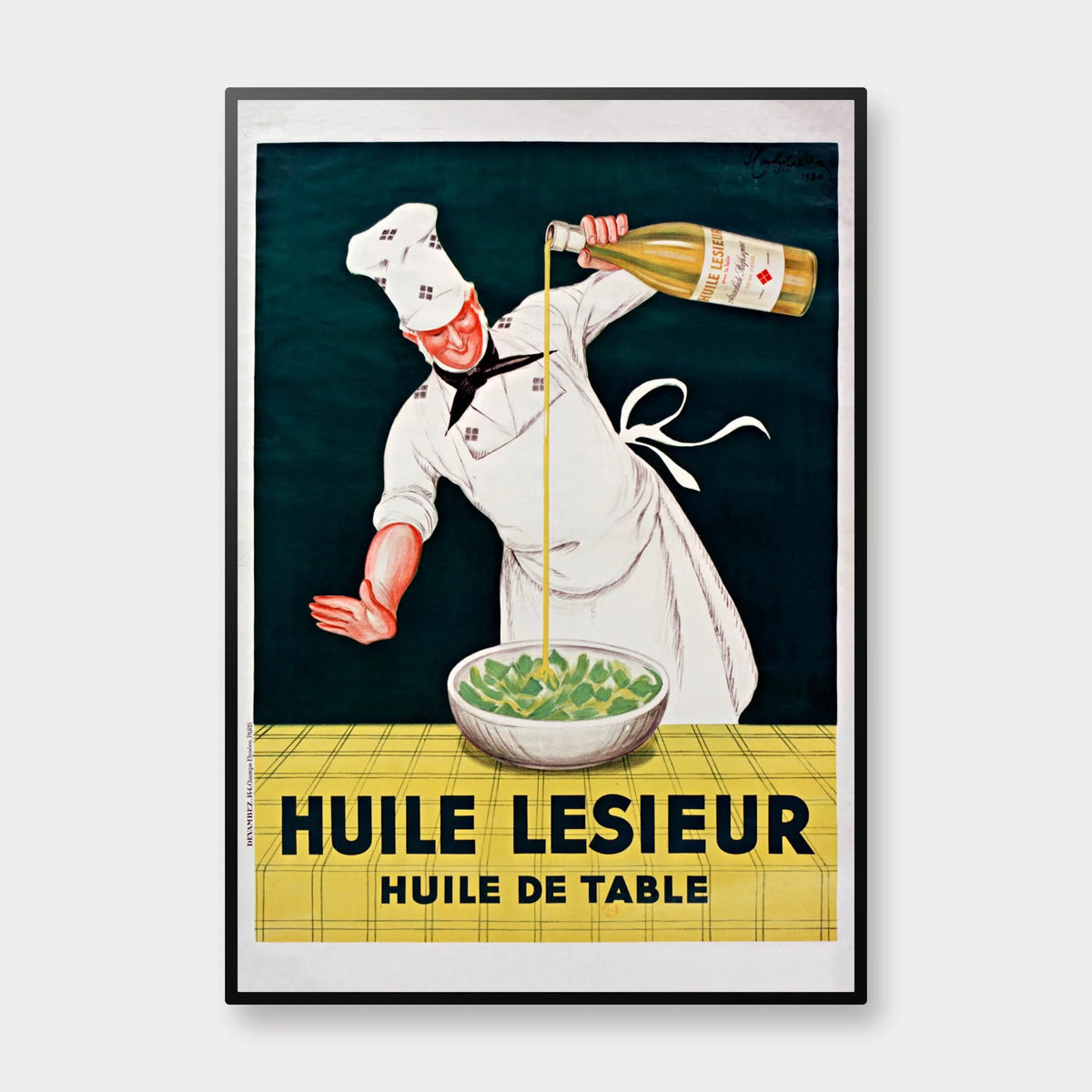 Lesieur 1930 - Fransk reklame for spiseolie – billede 1