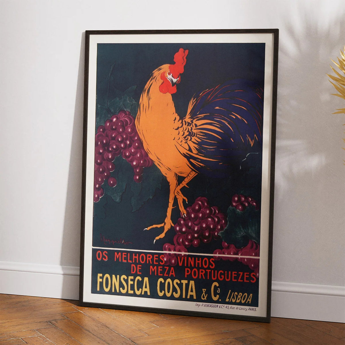 Fonseca Costa 1908 - Portugisisk vinreklame – billede 2