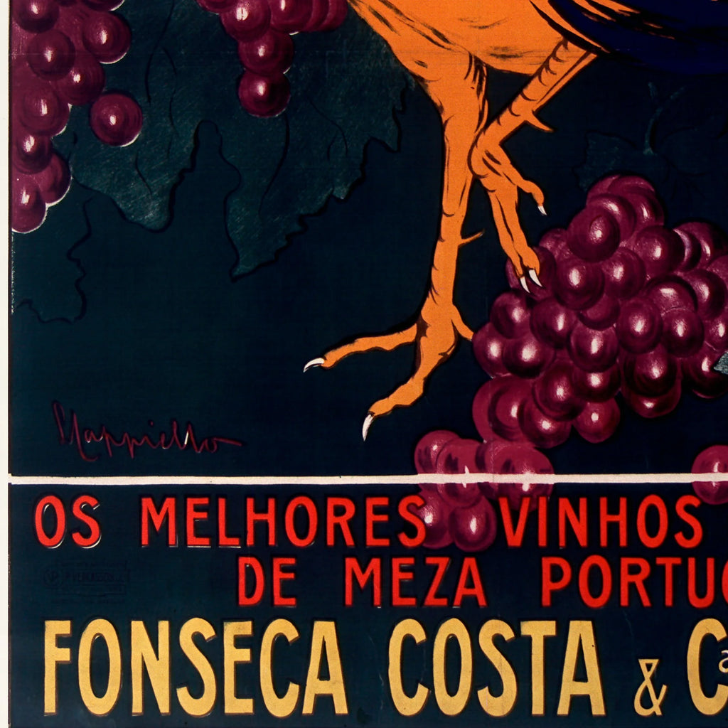 Fonseca Costa 1908 - Portugisisk vinreklame – billede 4