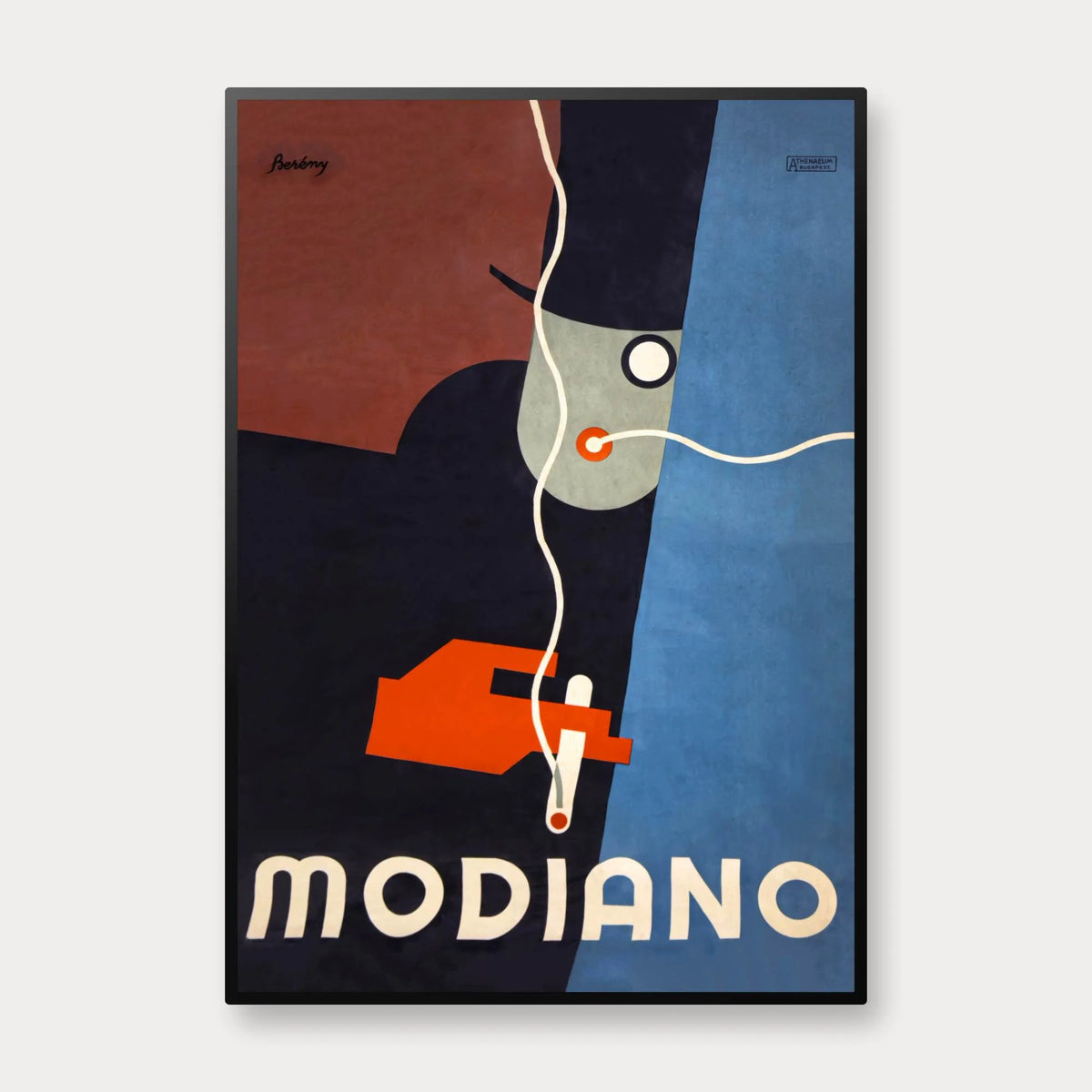 Modiano 1927 - Reklameplakat af Róbert Berény – billede 1
