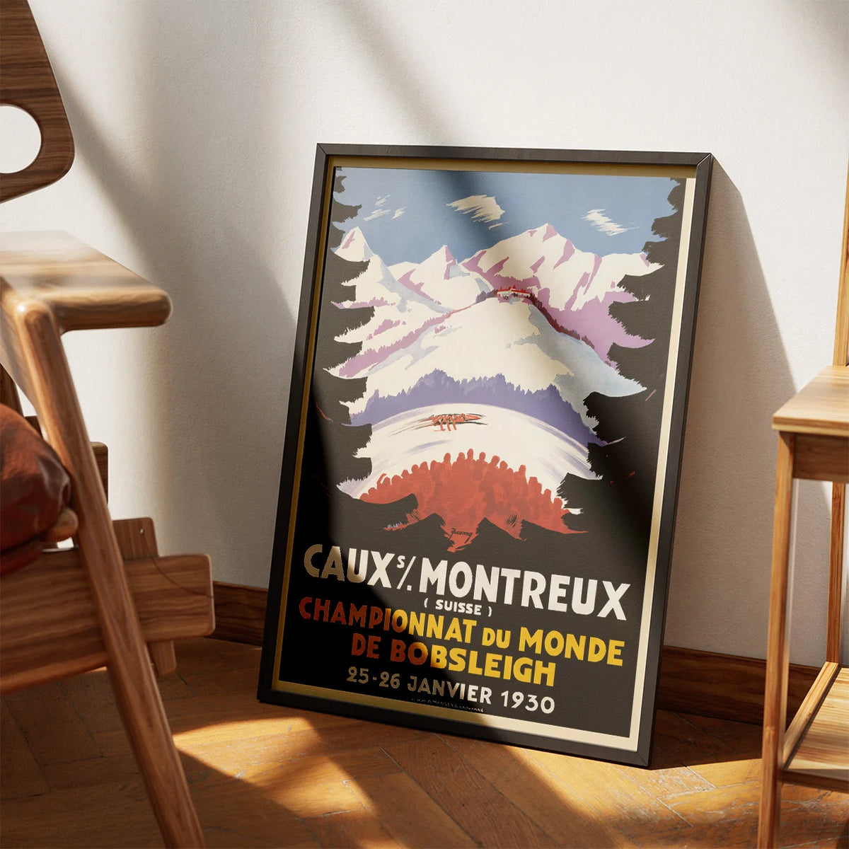 Caux ved Montreux 1930 - VM i bobslæde – billede 3