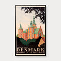 Rosenborg Slot 1946 - Turistplakat af Hakon Spliid - 30×50 cm – billede 1