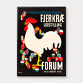 Fjerkræudstilling i Forum 1948 - Thor Bøgelund – billede 1