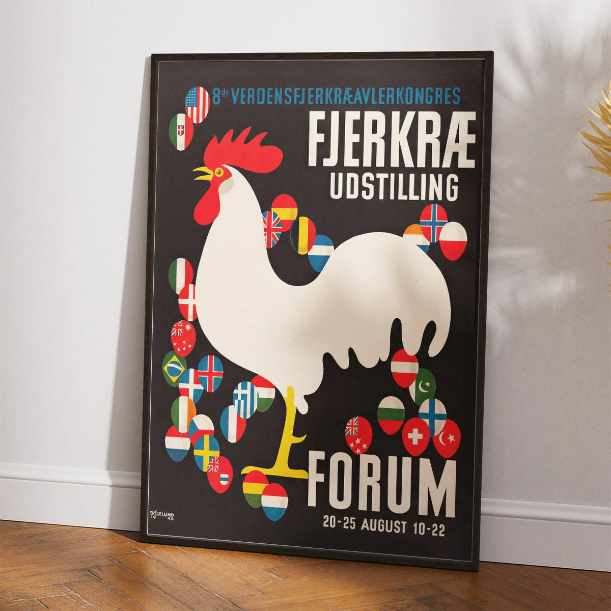 Fjerkræudstilling i Forum 1948 - Thor Bøgelund – billede 2