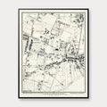 København og omegn 1860 - L. Both, blad 1 - 55×70 cm – billede 1