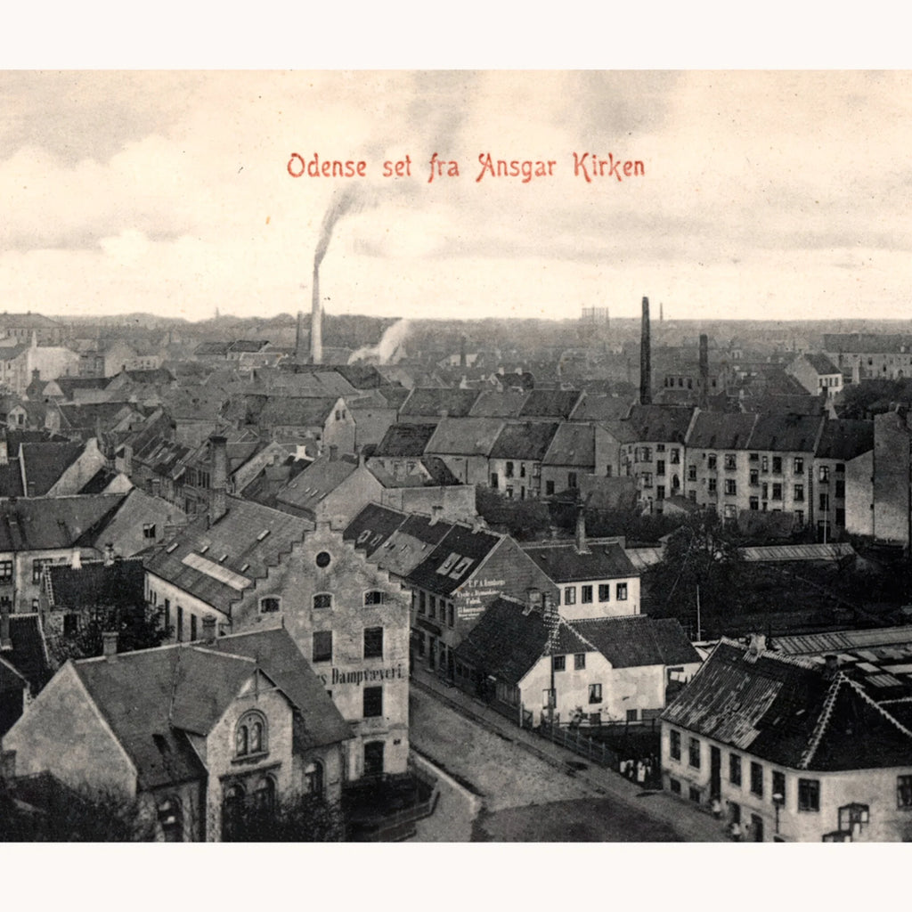 Odense - Historisk bymotiv - 100×25 cm – billede 4