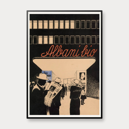 Albani Hotel, Odense - Historisk arkitekturtegning – billede 1