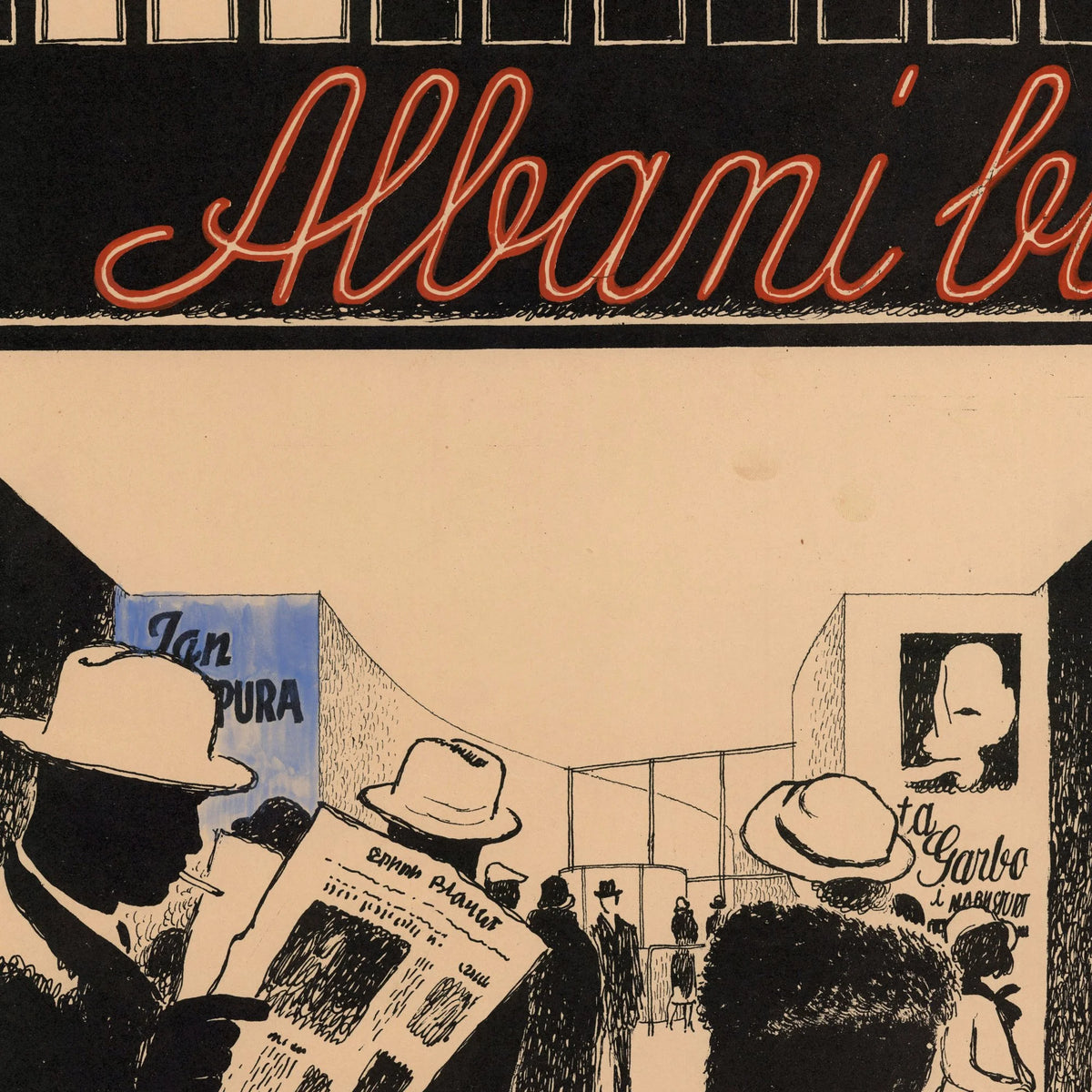 Albani Hotel, Odense - Historisk arkitekturtegning – billede 4