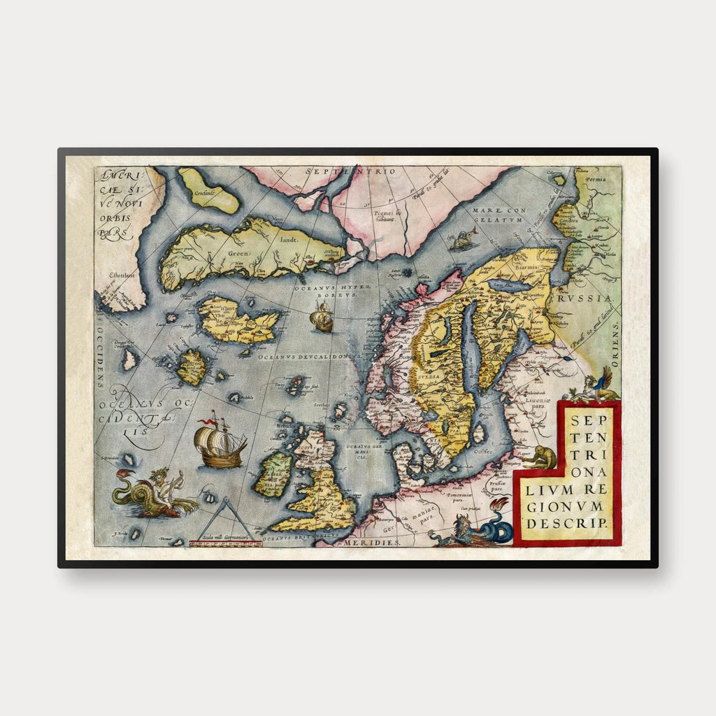 Norden 1570–1584 - Abraham Ortelius – billede 1