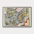 Norden 1570–1584 - Abraham Ortelius – billede 1