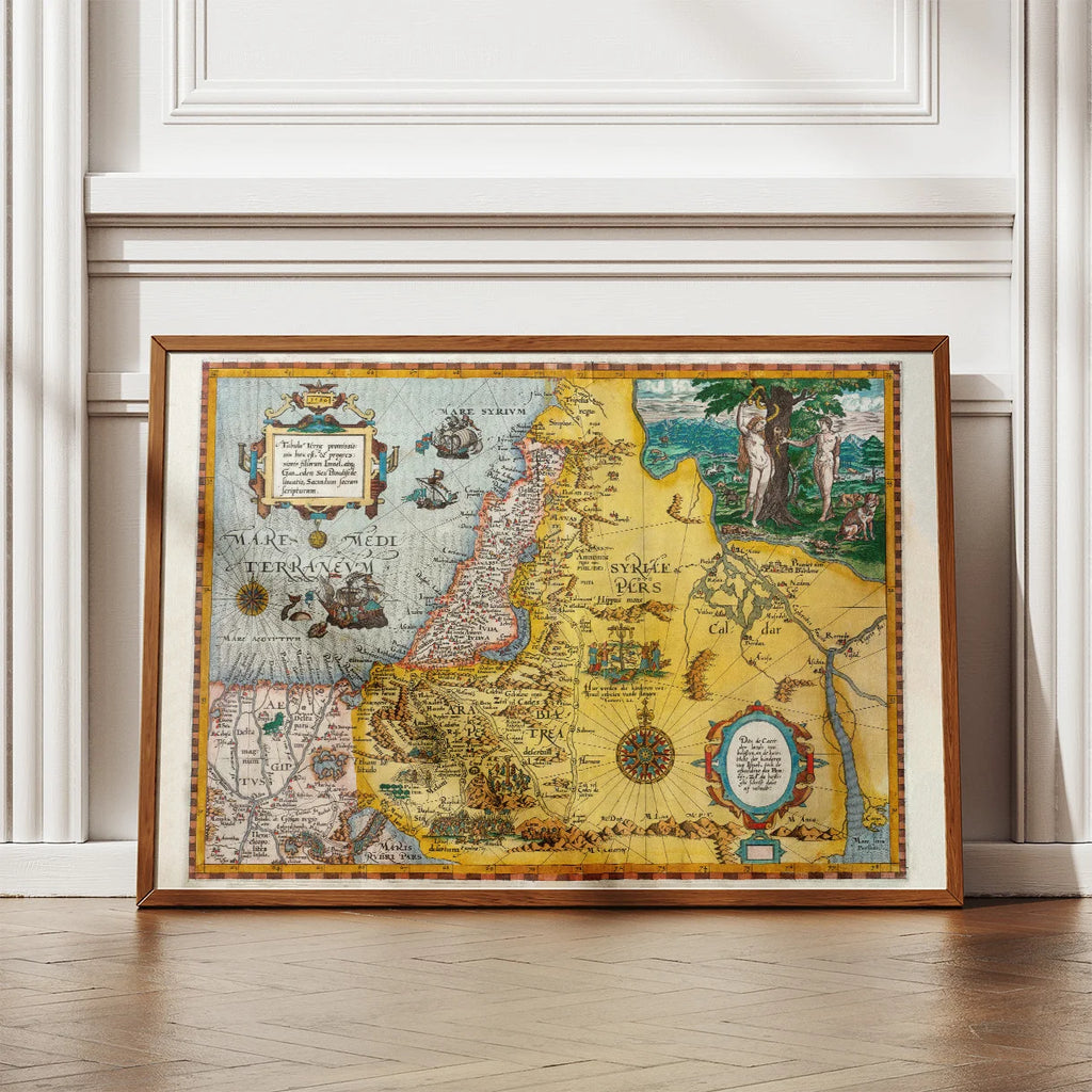 Det forjættede land - Historisk bibelkort – billede 2