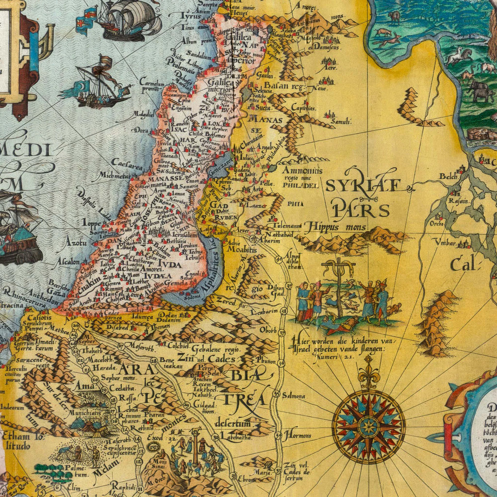 Det forjættede land - Historisk bibelkort – billede 4