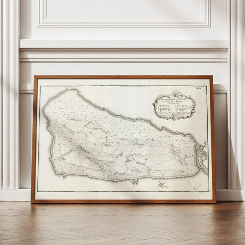 Amager 1758 - Laurids de Thurahs historiske kort – billede 2