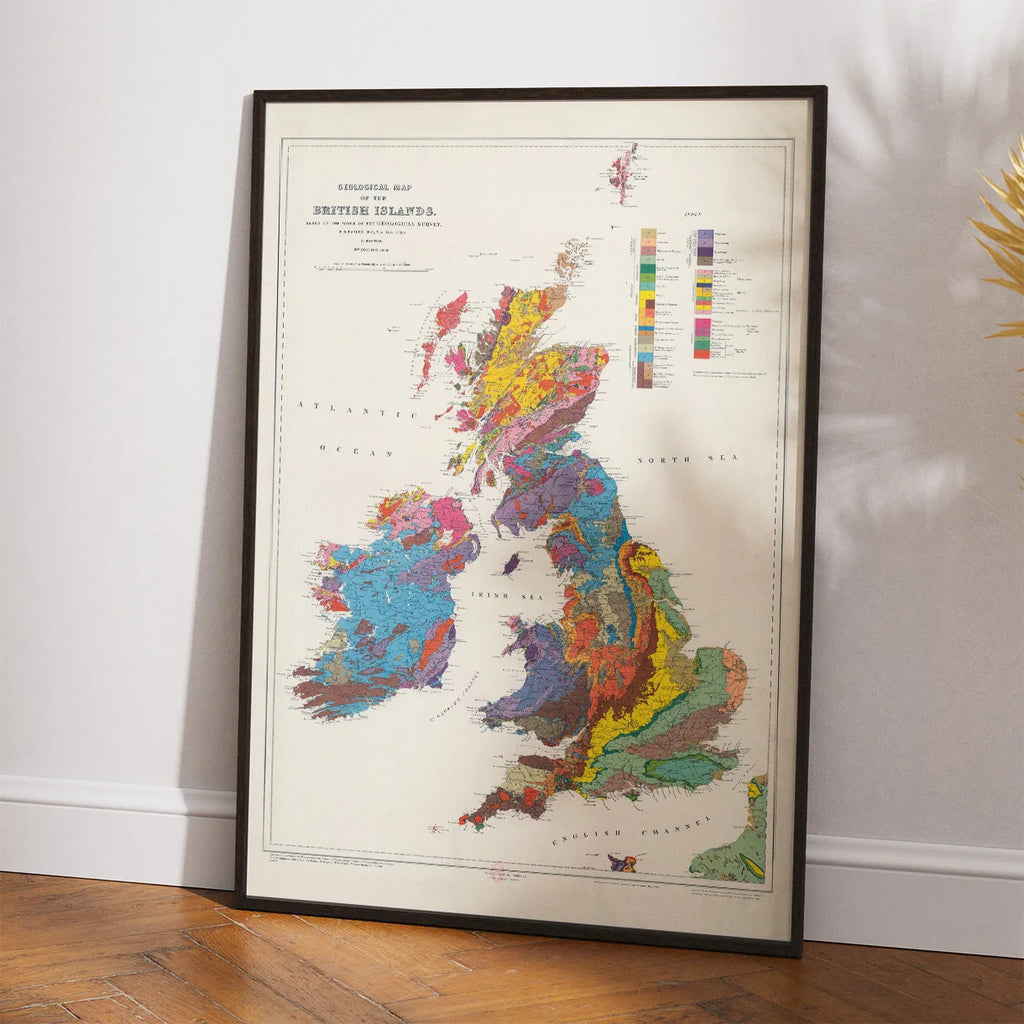 De Britiske Øer - Historisk geologisk kort – billede 2
