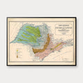 São Paulo 1929 - Historisk geologisk kort – billede 1
