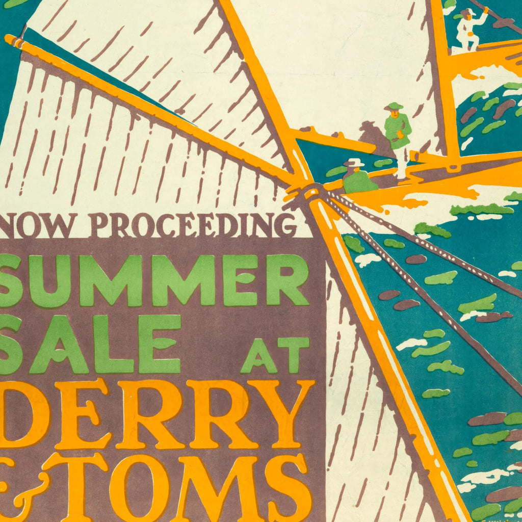 Derry & Toms 1919 - Sommerudsalg af E. McKnight Kauffer – billede 4