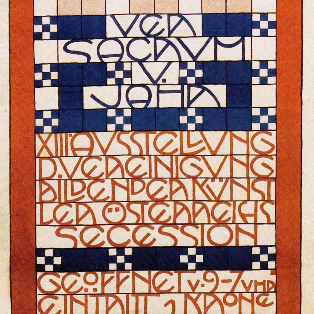 Wiener Secession 1902 - Koloman Moser - 35×100 cm – billede 4