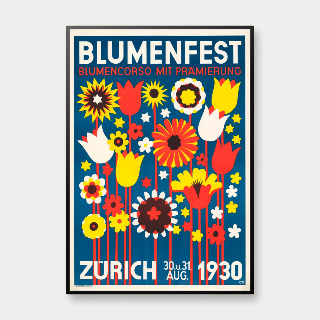 Blomsterfest i Zürich 1930 - Walter Cyliax – billede 1