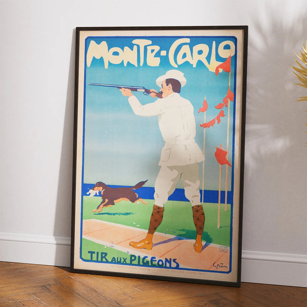 Monte-Carlo 1905 - Tir aux pigeons – billede 2