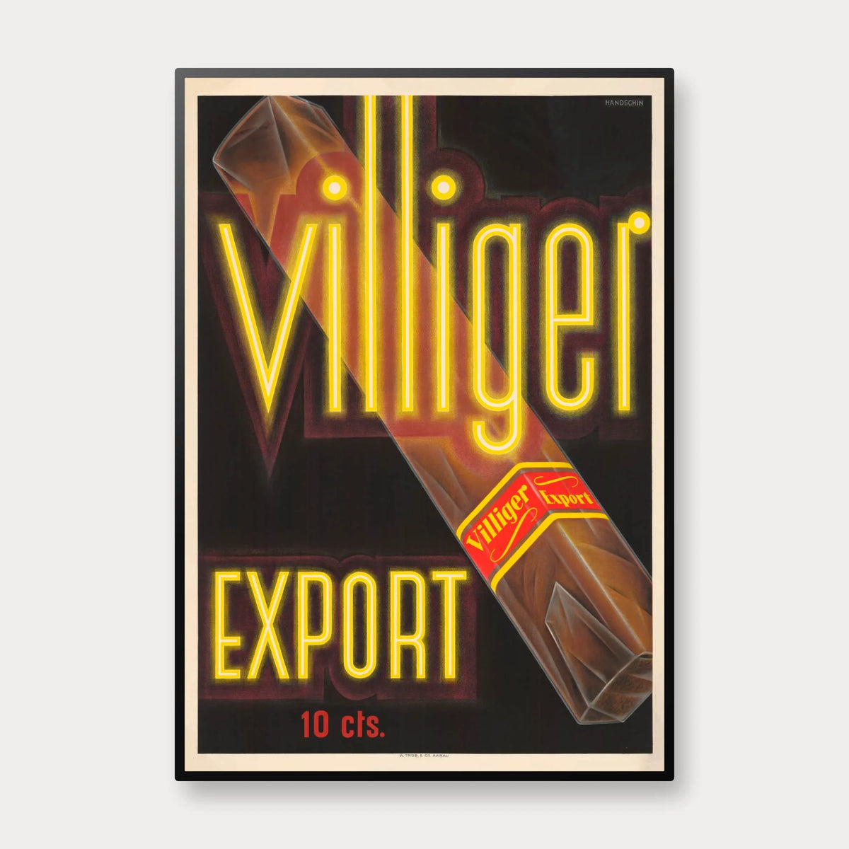 Villiger Export 1940 - Johannes Handschin – billede 1