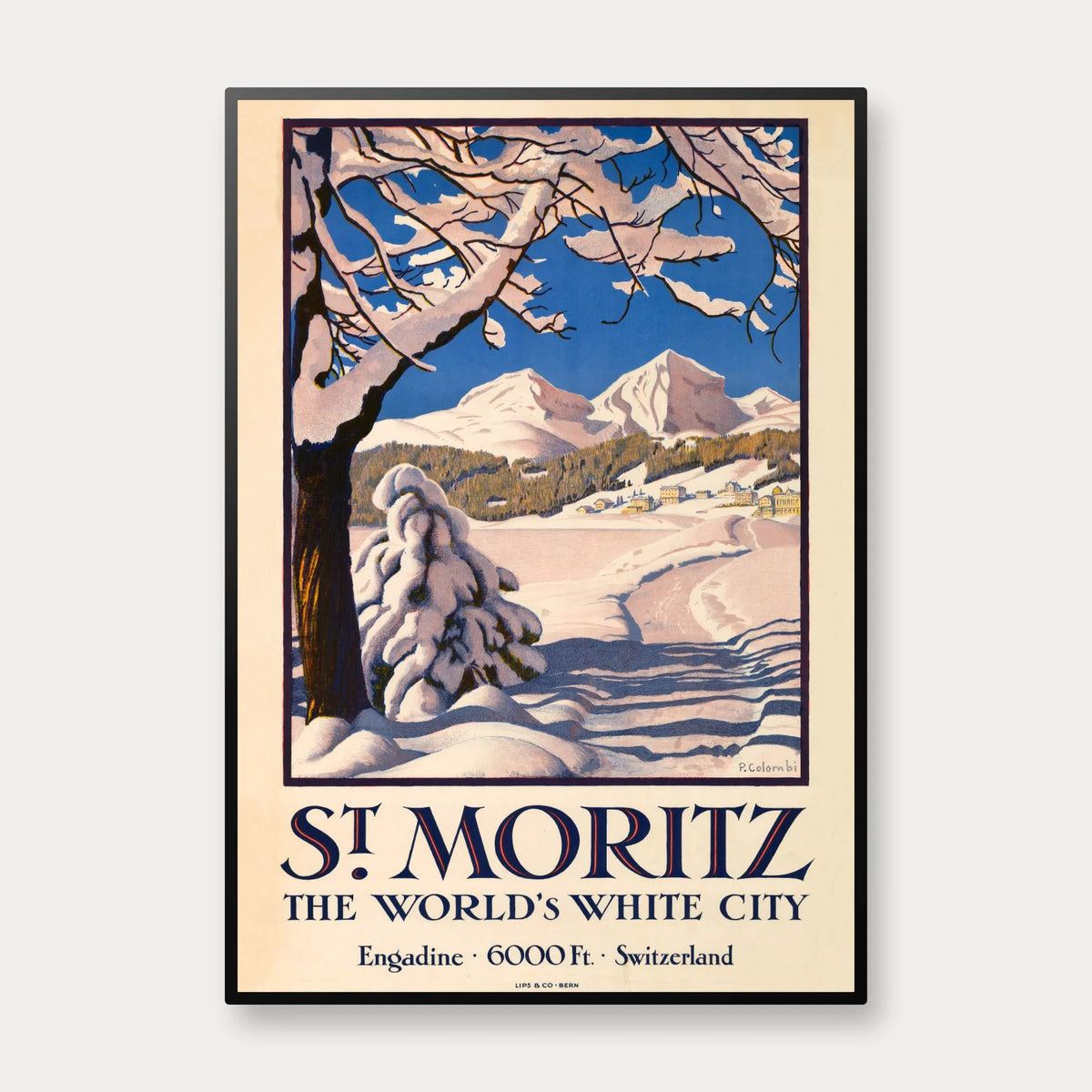 St. Moritz 1929 - The World's White City – billede 1