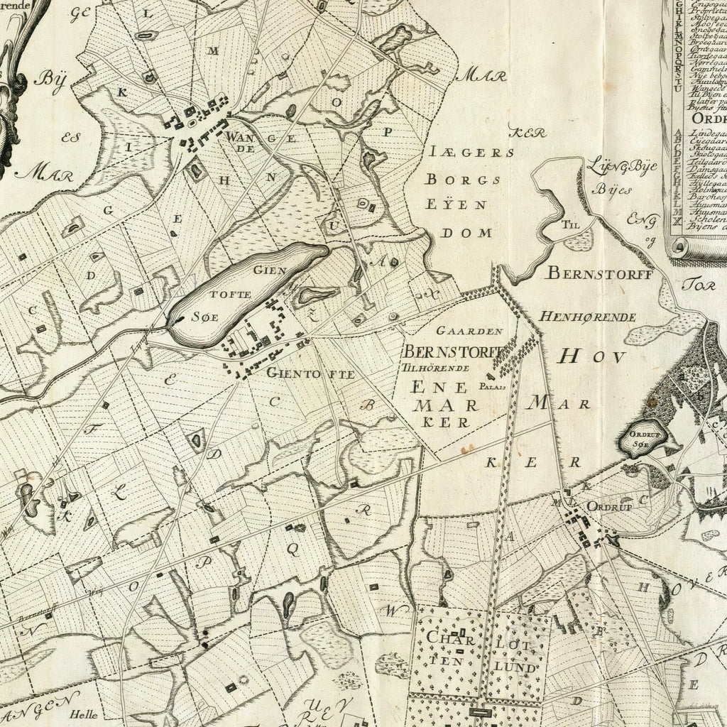 Gentofte og Vangede 1770 - Bøndergårde og skove – billede 4