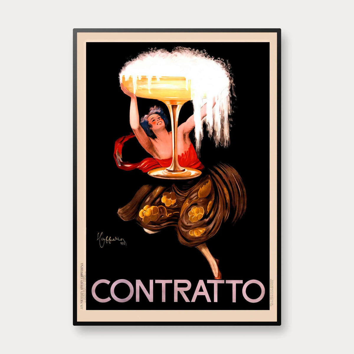 Contratto 1922 - Leonetto Cappiello – billede 1