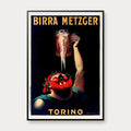 Birra Metzger 1912 - Ølreklame fra Torino – billede 1
