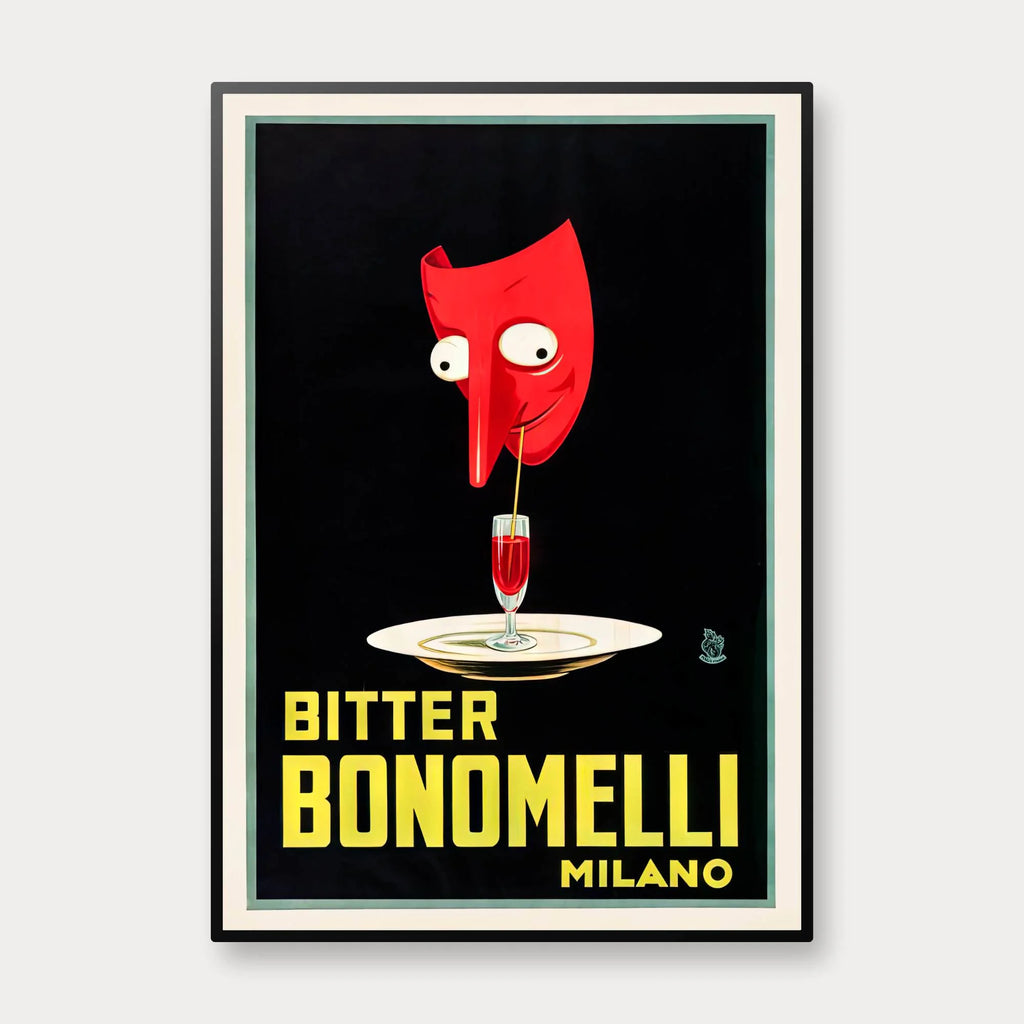 Bitter Bonomelli 1922 - Mario Pozzati - 35×50 cm – billede 1