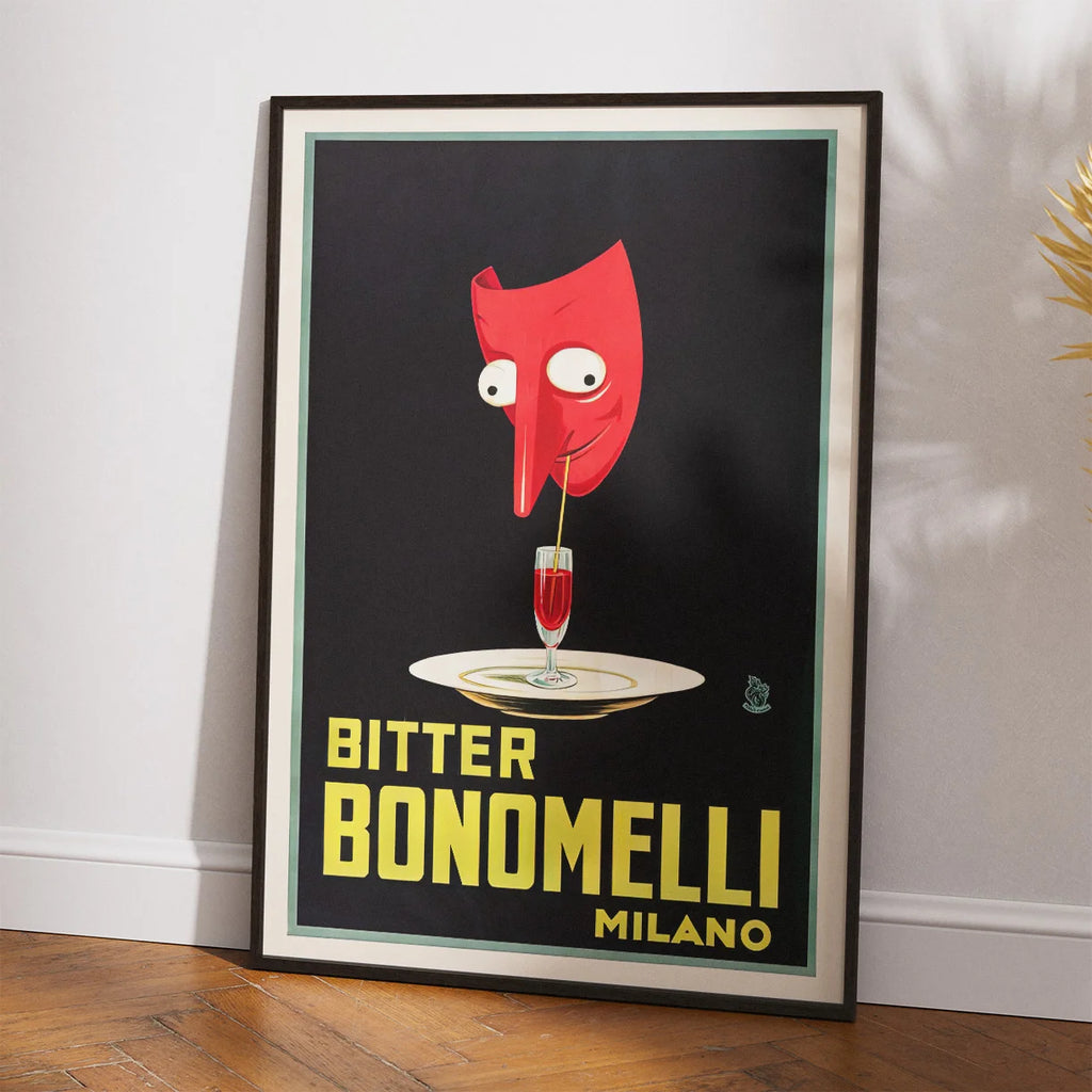Bitter Bonomelli 1922 - Mario Pozzati - 35×50 cm – billede 2